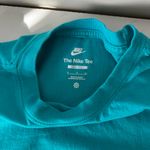 Nike  Turquoise Crew Neck Tee Photo 5