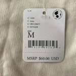 Free People 🆕  Ivory Cozy Cool Girl Lounge T-Shirt M🆕 Photo 12