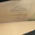 J. Crew Womens Black Gray Cream Textile Striped Italy Darby‎ Currant Flats Sz 8 Photo 8