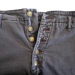 Pilcro and the Letterpress PILCRO THE LETTERPRESS Wide Leg Blue Pants Exposed Buttons Women’s Size 28 Photo 4