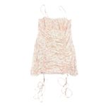 Princess Polly  Ivy Hollow Mini Floral Dress in Pink/White, Size US 4 Photo 1