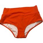 Victoria's Secret Victoria’s Secret Pink Active Swim High Waist Orange Shortie, Sz M Photo 3