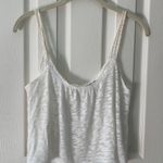 Bethany Mota White Tank Top with Open Back Photo 0