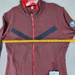 Obermeyer New‎  Shimmer Fleece Jacket Long Sleeve Hiking Size XL Lightweight Red Photo 4