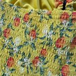 Wild Fable  Fruit Themed Crop Top Bralette Size Small Yellow Photo 5