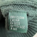 Ralph Lauren VTG Lauren Womens M Lambswool Cable Knit Crest Sweater Green Preppy Photo 7