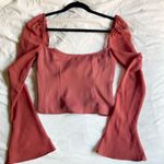 Princess Polly  pink long sleeve top Photo 1