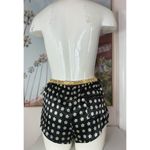 Urban Outfitters Out From Under Black Daisy Floral Satin PJ Sleep Shorts Size L Photo 3