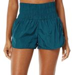 Free People Movement The Way Home Shorts Blue-Green Photo 0