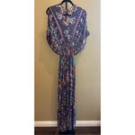 easel Size S  Los Angeles Dolman Sleeves Floral Maxi Dress Photo 3
