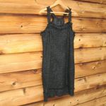 Alexis Revolve  Black Metallic Tweed Mini Dress Photo 1