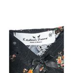 Babydoll Floral Crop Top Camisole M Whimsigoth Y2K Fairy Grunge Dainty Romantic Black Size M Photo 3