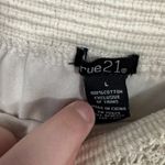 Rue 21 Off-White / Cream Crochet Lace Shorts Pull On Women's Size Large Tiered Photo 3