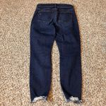 Loft ‎ Make and Loved Denim Jeans Womens Size 29/8 Skinny Dark Wash Distressed Photo 6