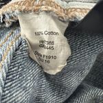 J. Crew Jean Shorts Blue Medium Wash Distressed Cuffed Hems Denim Shorts Blue Size 27 Photo 3