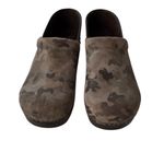 Dansko NEW  Leather Professional Clog Gray Camo Size 41 or 10.5 Photo 11