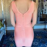 Coral Mini Dress Sexy Corset Pink Size XS Photo 1