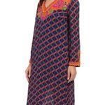 Trina Turk 💕💕 Beaded Tyler Kaftan Dress ~ Geometric Design XS NWT Photo 4