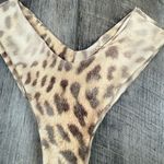 Skatie Tan Animal Print Bikini Bottoms Photo 4