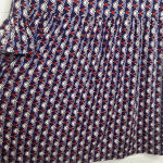 Bobeau Women's Geometric Print 3/4 Sleeve Babydoll Dress Size L Photo 6