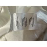 CARVEN WHITE CUTOUT CIRCLE HEM 100% COTTON RACERBACK TANK TOP‎ EUC SIZE XS Photo 6