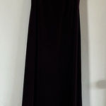 Michaelangelo Vtg  Formal Maxi Dress Evening Gown Velvet 90s Whimsy Goth burgundy Photo 0