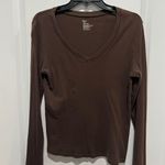 Gap LS Brown Shirt, Sz L Photo 0