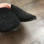 Seychelles  Black Suede‎ Quilted Slip On Mules Women’s Size 6.5 Photo 4