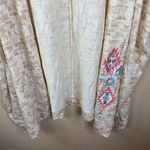 Panhandle Womens L/XL Aztec Southwestern Embroidered Half Sleeve Cardigan Photo 4