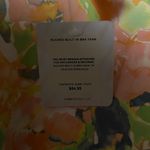 Fabletics NWT | Ruched Built in Bra Tank | Size: M | Painted Marigold Photo 4