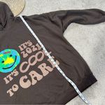 Lonely Ghost  Women’s Sweatshirt Hoodie Pullover It’s Cool To Care 2021 Brown XXL Photo 13