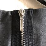 Juicy Couture  black vegan‎ Leather Sleeveless “lbd” Dress Size Medium Photo 7