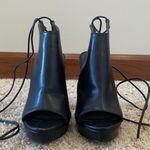 ALDO Open Toe Tie Up Heels Photo 8