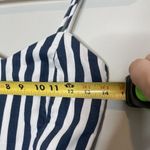 MOTHER Cut It Out Blue White Striped Jumpsuit Size XS Photo 11