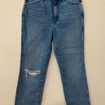 Wrangler  Wild West 603 High Rise Straight Ripped Knee Jeans NEW 29 x 28 Photo 0