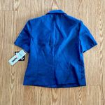 Perceptions Vintage Deadstock Short Blue Blazer Jacket Womens Large Photo 6
