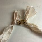 Coral Shell Ribbon Necklace Pink Photo 4