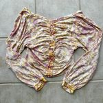 Free People  “Say the Word” Ruched Top Tier  Photo 2