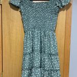New Glory  Green Floral Dress Photo 1