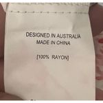 Petal and Pup White/pink Floral Print Ruffle Hem/sleeves Dress Large Cottagecore Photo 5