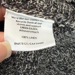 Eileen Fisher Linen V-Neck Sweater Lightweight Knit Pullover Top L Photo 5