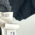 Aerie  Black Half Zip Sweatshirt Size Small Photo 4