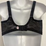 Wacoal  85567 Awareness Full Figure Underwire Bra Unlined Plus‎ Size 34DD Black Photo 3