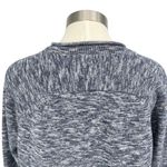 Lululemon Women’s Boxy Cotton-Blend Sweater Crewneck Blue Marble Small Photo 4