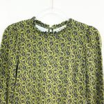 Boden USA Boden Frill-Detail Mini Dress Olive Green, Primrose Swirl Photo 4