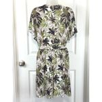 Du Jour Floral Print Wrap Style V Neck Short Sleeve Romper Women's XL X Photo 1