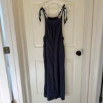 Toad & Co  Women's Navy Blue Taj Hemp Overalls Size Small Photo 1