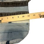 Handmade Striped  denim strips Women's Crossbody Bag Photo 4