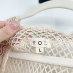 POL  Womens Boho Crochet Sequin Embellished Duster Cardigan Beach Cover Up Size L Photo 7