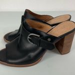 Madewell  Riley Convertible Slingback Block Heel Shoes Black Size 7.5 Photo 4